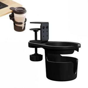 HASTHIP Desk Cup Holder, Swivel Drink Holder