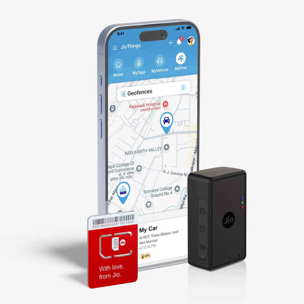 JioFind 4G | Truly Wireless GPS Tracker