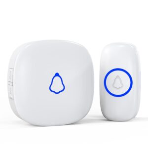 SECRUI Wireless Doorbell, Mini Door Bell