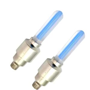 PulGos Bicycle Tyre Led Light Rim Valve Cap Flashing with Motion Sensor