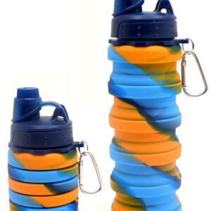 HAWKISTER Collapsible Silicone Water Bottle