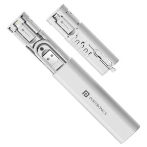 Portronics Snapcase 3 60W Multifunctional Fast Charging Data Cable Kit