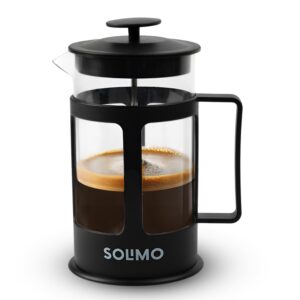 Amazon Brand - Solimo French Press Coffee and Tea Maker | 600ml