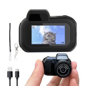 Mini Digital 128 GB Camera, Spot Shooting, Compact, Small, LCD Display, Card, Monorreflexes, Portable Video Recorder