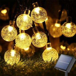 GIGAWATTS GW-511 50 LED Solar Bubble Ball String Lights |
