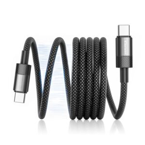 KARWAN 100W Magnetic USB Type C to Type C Cable