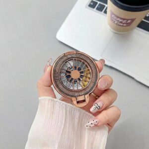 Rotating Mobile Phone Ring Holder & Stand with 360° Spinner